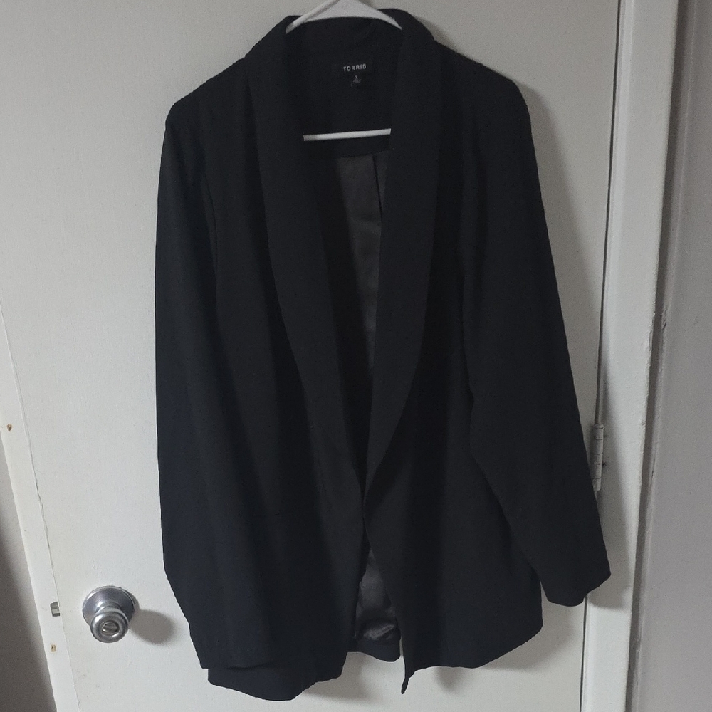 Torrid Classic Black Blazer